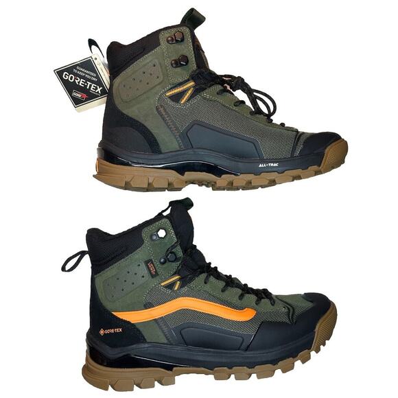 VANS UltraRange EXO Hi Gore-Tex MTE-3 Hiking Shoe Boots Men’s 11 Olive Black Gum - Picture 9 of 11